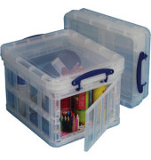 Really Useful Box Aufbewahrungsbox Klappbar L Folding Clear Liter