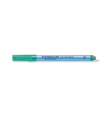 Staedtler Lumocolor Folienstift 305 F correctable grün 0 6 mm non