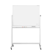 Stativdrehtafel-Whiteboard Design CC, 12409CC, 200x100cm, emailliert, Aluminium