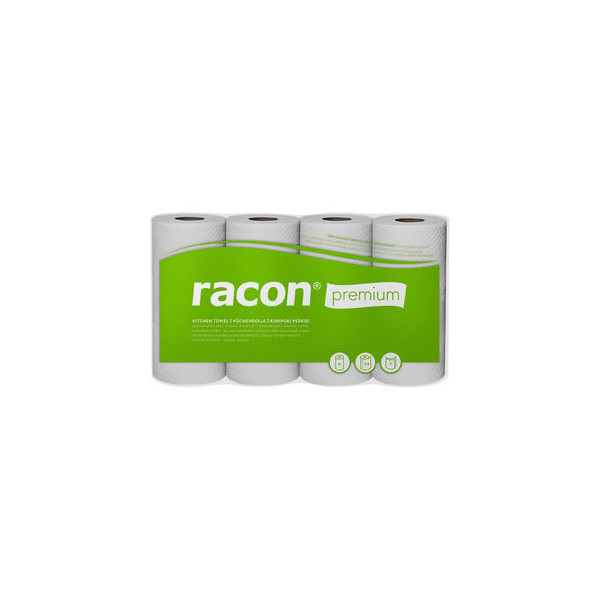 4029068100596 - Küchenrollen Racon Premium 100602-02 2-lagig weiß Rolle à 64 Blatt 4029068100596 Temca