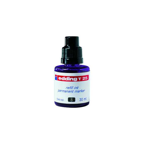 4004764023936 - Nachfüllfarbe T25 Permanentmarker violett 30ml 4004764023936 Edding