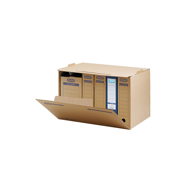 4002030120822 - 5 x ELBA Archiv-Box tric system 490x350x319mm Wellpappe naturbraun