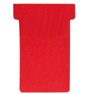 T-Karten TK1 Größe 1 rot 17x47mm 170g blanko 100 Stück