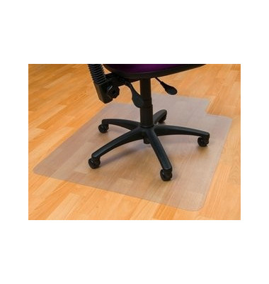 Floortex Bodenschutzmatte Computex advantagemat 90 x 120 cm Form L für  Hartböden transparent Vinyl - Bürobedarf Thüringen