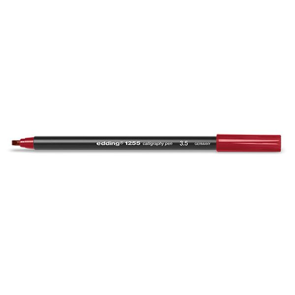 4004764926480 - 10 x Kalligrafie-Stift edding 1255 35mm karmesinrot