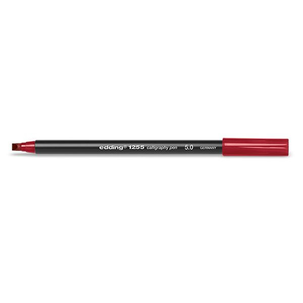 4004764926589 - 10 x Kalligrafie-Stift edding 1255 50mm karmesinrot