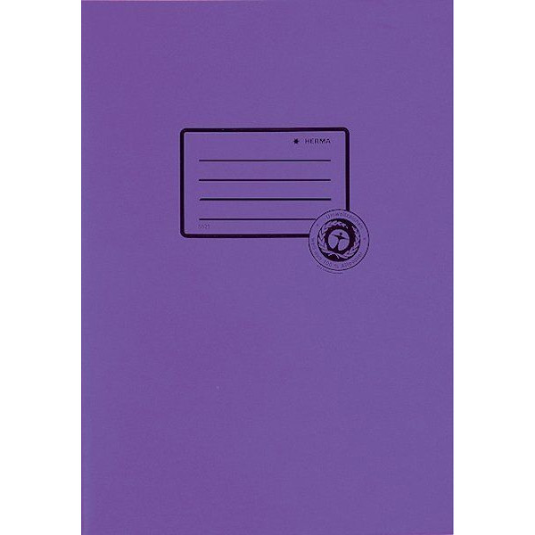 4008705055062 - HERMA Heftschoner Papier A5 violett - Violett - Papier - 153 mm - 212 mm - 1 Stück(e) (5506)