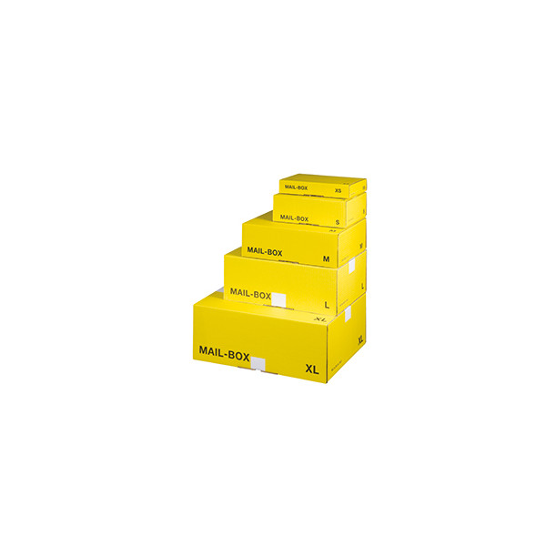 4250414104320 - Versandkarton Mail-Box M 821497226920 gelb bis DIN A4+ innen 330x235x103mm Pappe 4250414104320 Smartbox Pro