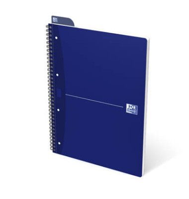 Collegeblock 100050225 Office Blue, Lineatur 22 / liniert mit Rand innen, A4, 90g, blau, 70 Blatt