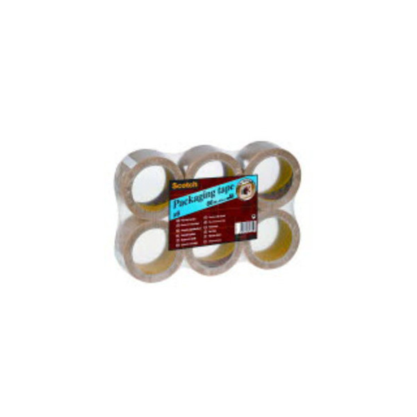 8021684696824 - Packband 6890T386 38mm x 66m PVC handabreißbar leise abrollbar transparent 66 Meter