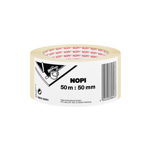 4042448806437 - Kreppband NOPI 55513 Chamois 50 mm (B) x 50 m (L) Krepppapier