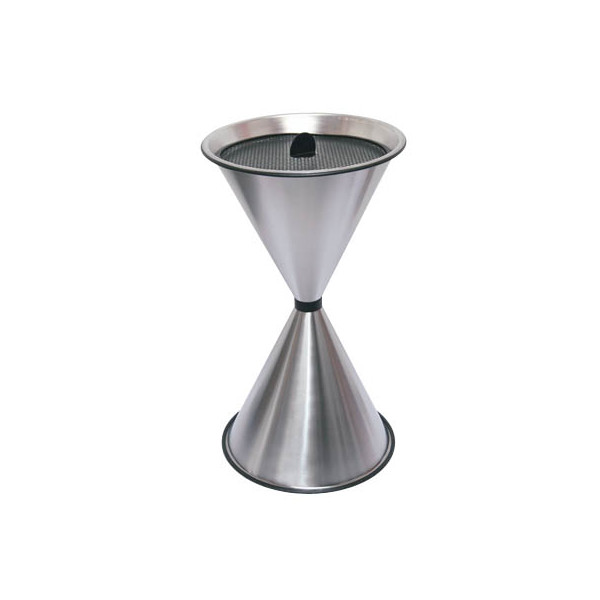 4260054773206 - Standaschenbecher silber Edelstahl Durchmesser 40 cm