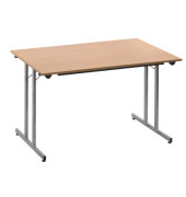 Schreibtisch TPMU126HA buche rechteckig 120x60 cm (BxT)