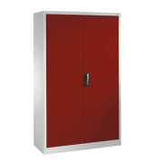 Aktenschrank 9460-000, Stahl abschließbar, 5 OH, 120 x 195 x 40 cm, lichtgrau