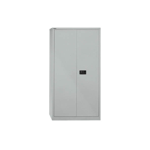 5020073768916 - BISLEY UNIVERSAL Flügeltürenschrank HxBxT 1806 x 914 x 400 mm 3 Fachböden 4 Ordnerhöhen silber