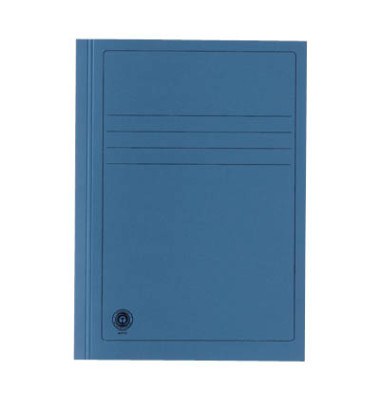 Aktendeckel 389007PRISB A4 RC-Karton 250g blau
