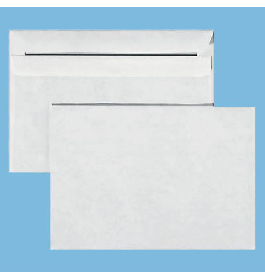 Briefumschläge C6 ohne Fenster selbstklebend 75g weiß