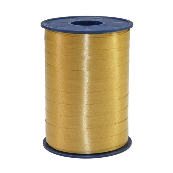 4009236503312 - Geschenkband Ringelband America 2549-634 10mm x 250m glänzend gold 4009236503312 250 Meter