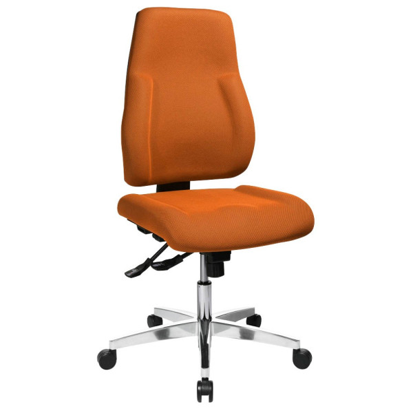 4014296043364 - Bürodrehstuhl Point 91 ohne Armlehnen orange 4014296043364 Topstar