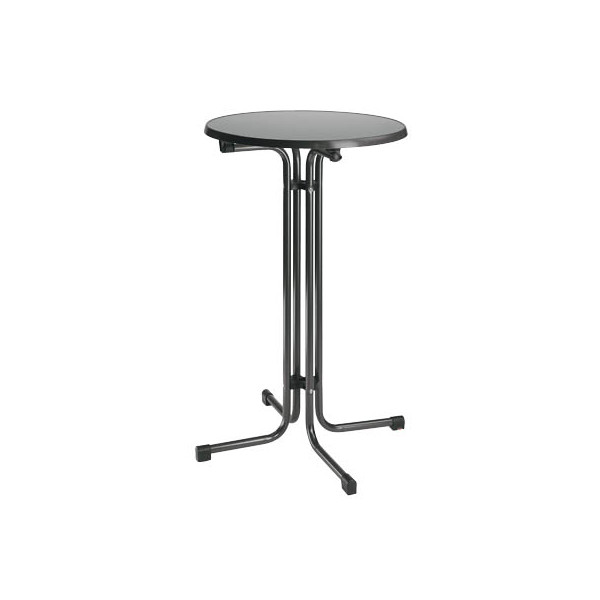 4013806047731 - Stehtisch 01602203KH 110cm (H) 70x70cm (BxT) rund anthrazit   anthrazit 4013806047731 MFG Freizeitmöbel