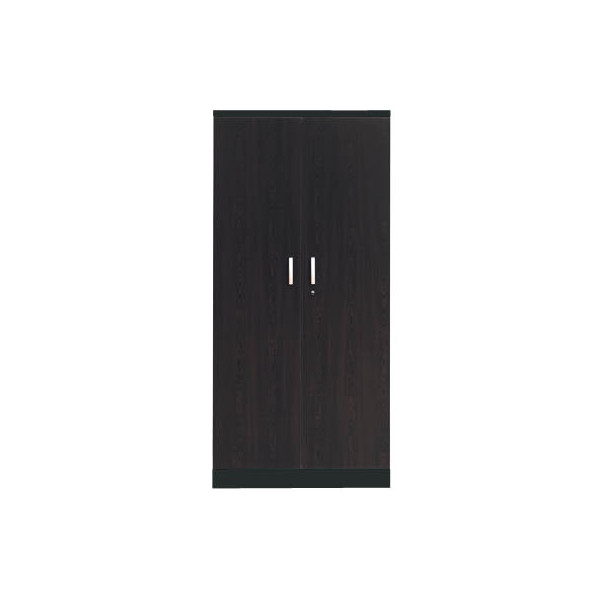 4260090172285 - Aktenschrank 100126 Holz Stahl abschließbar 5 OH 92 x 195 x 42 cm wenge schwarz 4260090172285 Gürkan