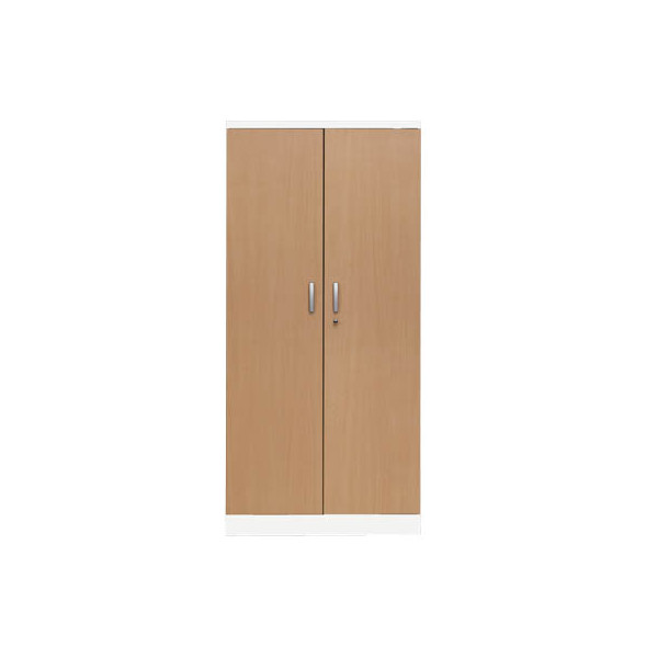 4260090172308 - Aktenschrank 100113 Holz Stahl abschließbar 5 OH 92 x 195 x 42 cm buche weiß 4260090172308 100113