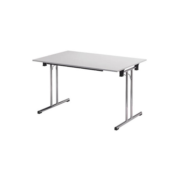 3700245507933 - Klapptisch ohne TPCH147G 74cm (H) 140x70cm (BxT) rechteckig grau   chrom 3700245507933 SODEMATUB