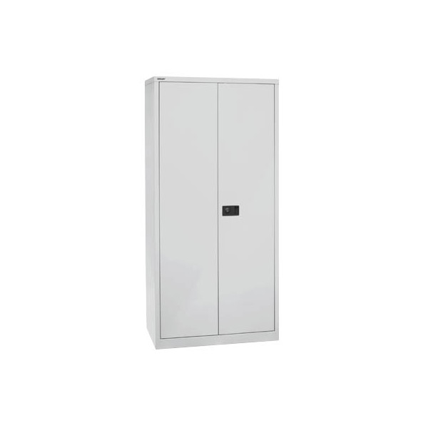 5020073780024 - Akten- Garderobenschrank Universal HC782S4G445 Stahl abschließbar 5 OH 914 x 195 x 50 cm lichtgrau 5020073780024 Bisley