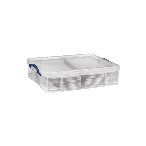 5060024804652 - Aufbewahrungsbox 33CCB 33 Liter mit Deckel für A3 außen 710x440x165mm Kunststoff transparent 5060024804652 Really Useful Box