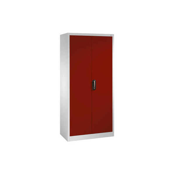 4025314088663 - Aktenschrank 9260-000 Stahl abschließbar 5 OH 93 x 195 x 40 cm rot lichtgrau 4025314088663 C+P-Möbel