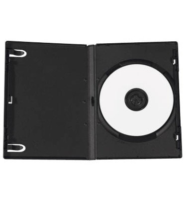 DVD-Slim-Hüllen schwarz für je 1 DVD 1 Pack  