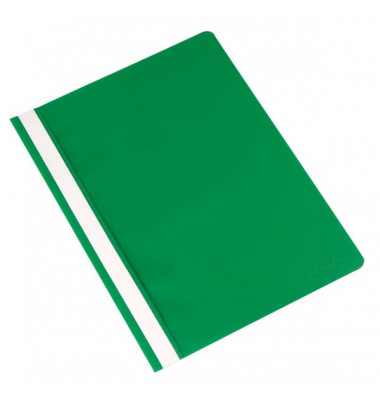 Schnellhefter A4 grün PP Kunststoff kaufmännische Heftung bis 250 Blatt