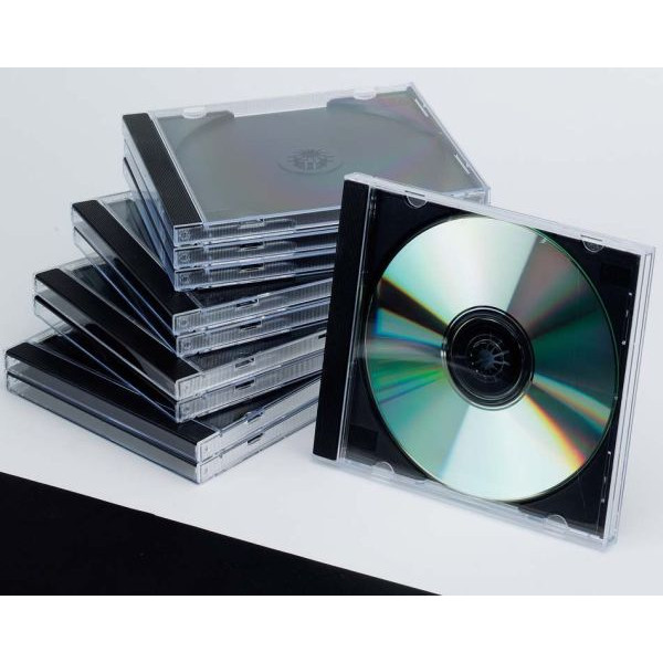 5706002022099 - CD Jewel Case Leerhülle sw 5706002022099 Q-CONNECT KF02209 10 Stück