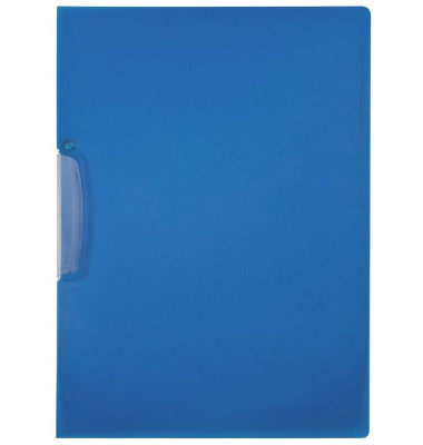 Klemmhefter KF02134, A4 blau, für ca. 25 Blatt, Polypropylen (PP)