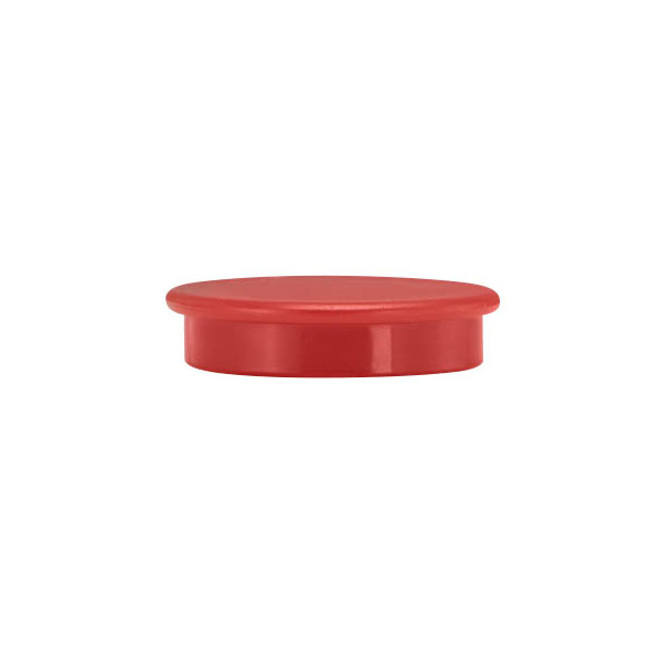 4255704304664 -  Haftmagnete rund 32x73mm (ØxH) rot 650g Haftkraft 4255704304664 HEAD 100110259541276 10 Stück