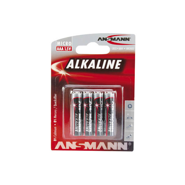 4013674005512 - Batterie Red Alkaline Micro   LR03   AAA 5015553 4013674005512 Ansmann