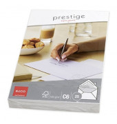 Briefumschlag Elco Prestige 73127.12, C6, ohne Fenster, haftklebend, 100g, weiß