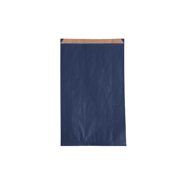 4255704302882 - Faltenbeutel Kraftpapier 50g blau 150x210x40mm 4255704302882 1FFFB006015 100 Stück