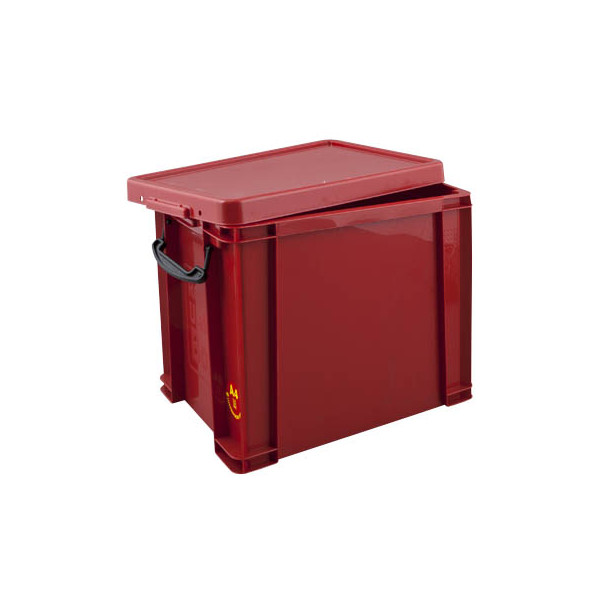 5060231634769 - Aufbewahrungsbox 19R 19 Liter mit Deckel für A4 Hängemappen außen 395x255x290mm Kunststoff rot 5060231634769 Really Useful B