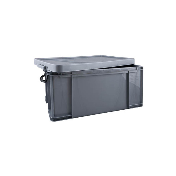 5060231634929 - Aufbewahrungsbox 64SCB 64 Liter mit Deckel für A4 Ordner außen 710x440x310mm Kunststoff silber 5060231634929 Really Useful B