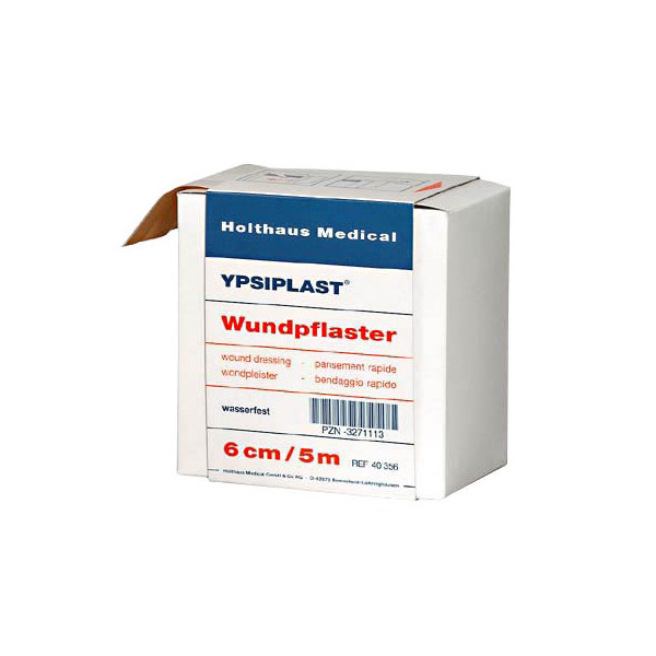 4005058402567 - Wundpflaster Spenderbox 6cm x 5m elastisch 4005058402567 Holthaus Medical