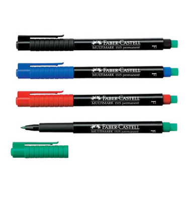 Folienstift Multimark 1513 F farbig sortiert 0,6 mm 4er Etui permanent