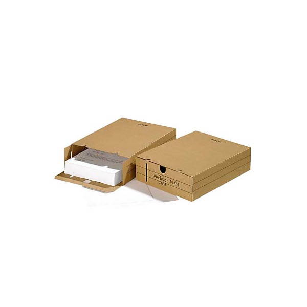 4250277508815 - Archivboxen Archivbox 85 cm Natur 25 St für lose Dokumente 244 x 321 x 85 cm