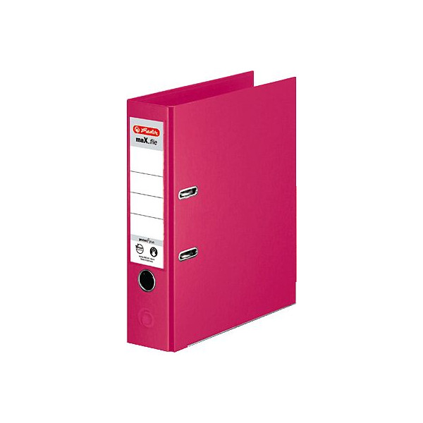 4008110308388 - herlitz Ordner maXfile protect plus DIN A4 Rückenbreite 80 mm fuchsia