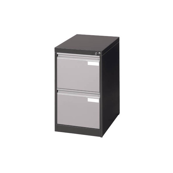 4025314217421 - CP C 2000 Acurado Hängeregistraturschrank anthrazit silber 2 Schubladen 433 x 590 x 733 cm