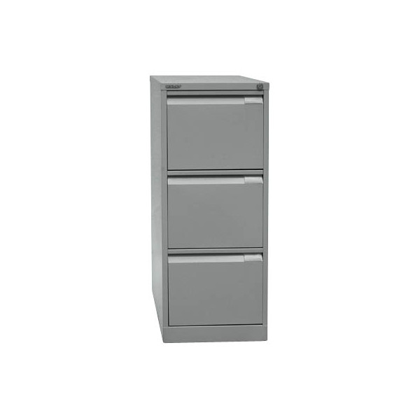 5020073712506 - Hängeregistraturschrank 413 x 622 x 1016 cm 3 Schubfächer silber 5020073712506 3633355