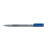 Folienstift S blau 0,4 mm non-permanent 10er Pack