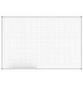 Raster-Whiteboard MAULstandard, 6466084, 150x100cm, kunststoffbeschichtet, Aluminium