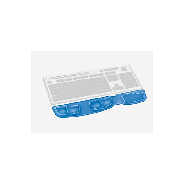 0043859536542 - Tastatur-Handgelenkauflage Health-V Crystals blau