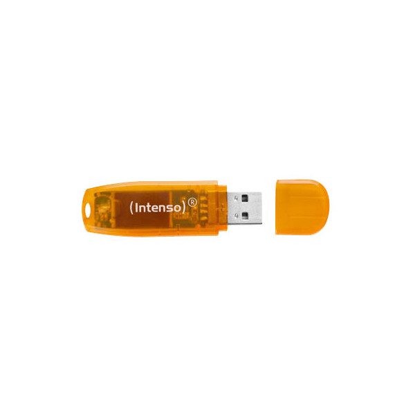 4034303015924 - USB-Stick Rainbow Line USB 20 orange 64 GB 4034303015924 Intenso